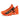 AirLock Pro Blaze Orange Running Sneakers - Three Quarter View | Xpression Sneakers