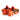 AirLock Pro Blaze Orange Running Sneakers - Top Down View | Xpression Sneakers