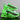 BEICSI Strike Green Running Sneakers - Pair Angled View | Xpression Sneakers