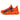 Eclipse Pro Inferno Orange Running Sneakers - Side Profile | Xpression Sneakers