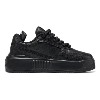 Journey 3.0 Black Platform Sneakers - Front View | Xpression Sneakers
