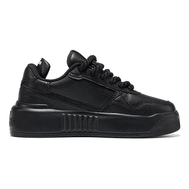 Journey 3.0 Black Platform Sneakers - Front View | Xpression Sneakers