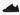 Left side view of all-black suede low-top sneaker with pebbled leather toe cap white contrast stitch detailing and chunky ridged sole — Xpression Sneakers