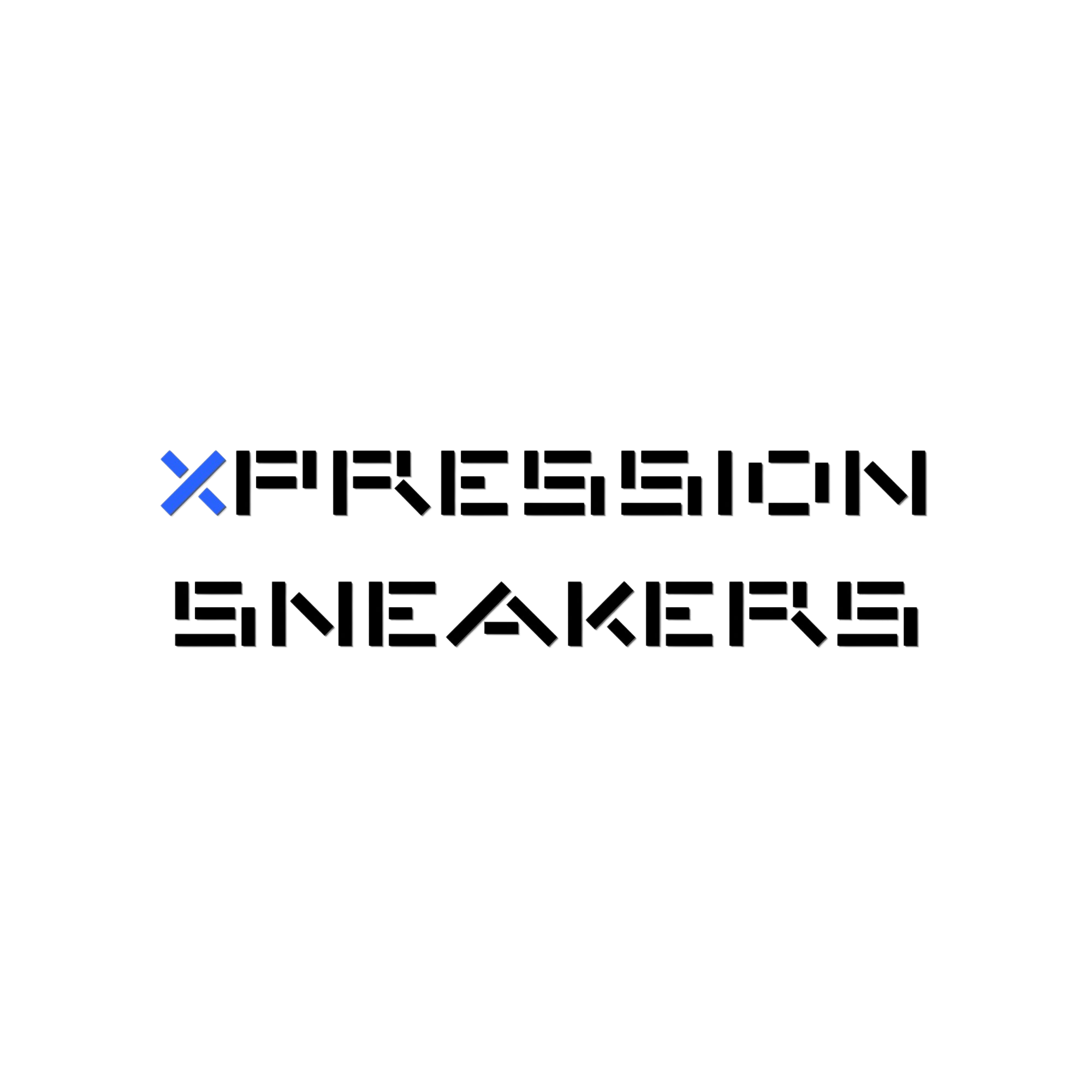 Logo of Xpression Sneakers on a white background