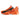 AirLock Pro Blaze Orange Running Sneakers - Side Profile | Xpression Sneakers