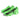 AirLock Pro Surge Green Running Sneakers - Rear View | Xpression Sneakers
