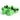 AirLock Pro Surge Green Running Sneakers - Top Down View | Xpression Sneakers