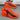 BEICSI Ignite Orange Running Sneakers - Top Down View | Xpression Sneakers