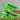 BEICSI Strike Green Running Sneakers - Blade Sole Close Up | Xpression Sneakers