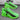 BEICSI Strike Green Running Sneakers - Top Down View | Xpression Sneakers