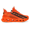 Eclipse Pro Inferno Orange Running Sneakers - Front View | Xpression Sneakers