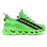 Eclipse Pro Venom Green Running Sneakers - Front View | Xpression Sneakers