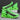 Eclipse Pro Venom Green Running Sneakers - Heel Detail | Xpression Sneakers