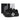 Journey 3.0 Black Platform Sneakers - Lifestyle Street Shot | Xpression Sneakers