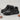Journey 3.0 Black Platform Sneakers - Low Angle View | Xpression Sneakers