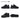 Journey 3.0 Black Platform Sneakers - Platform Sole Close Up | Xpression Sneakers