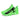 Softsfeel Breeze green running sneakers - three-quarter view showing upper construction and branded heel tab | Xpression Sneakers