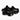 Softsfeel Shade Black Running Sneakers - Top Down View | Xpression Sneakers